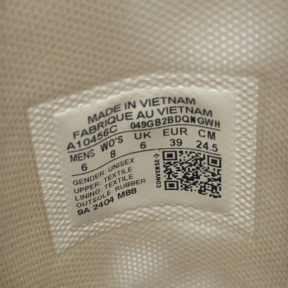 Converse CT All-Star XX-Hi Top Y2K Women’s Sz 8 White Lace-Up Knee-High Sneakers - Picture 6 of 14